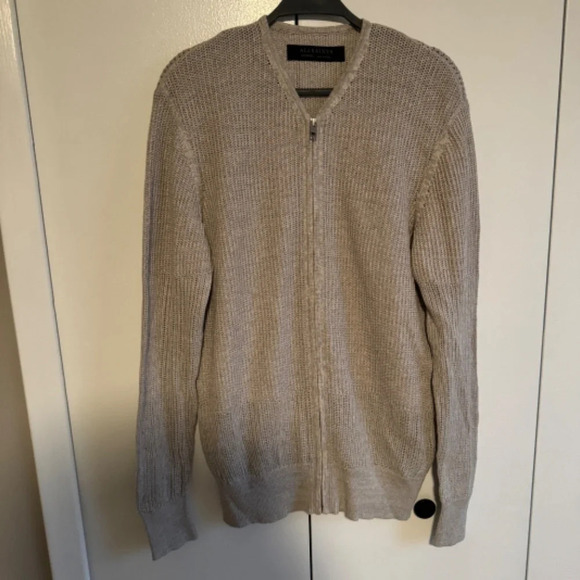 All Saints Beige Cardigan Sweater - Picture 5 of 7